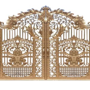 Cổng nhôm đúc mẫu C- 021